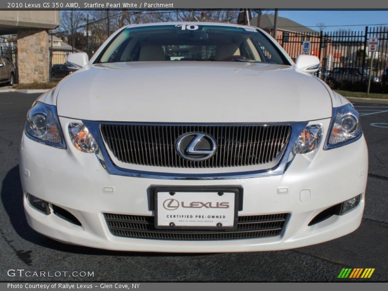 Starfire Pearl White / Parchment 2010 Lexus GS 350 AWD