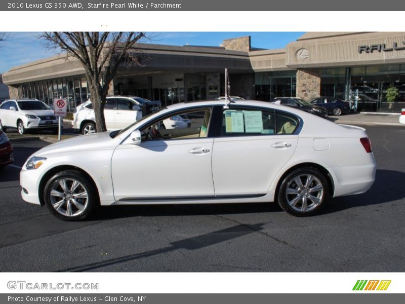 Starfire Pearl White / Parchment 2010 Lexus GS 350 AWD