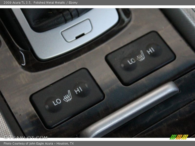 Polished Metal Metallic / Ebony 2009 Acura TL 3.5