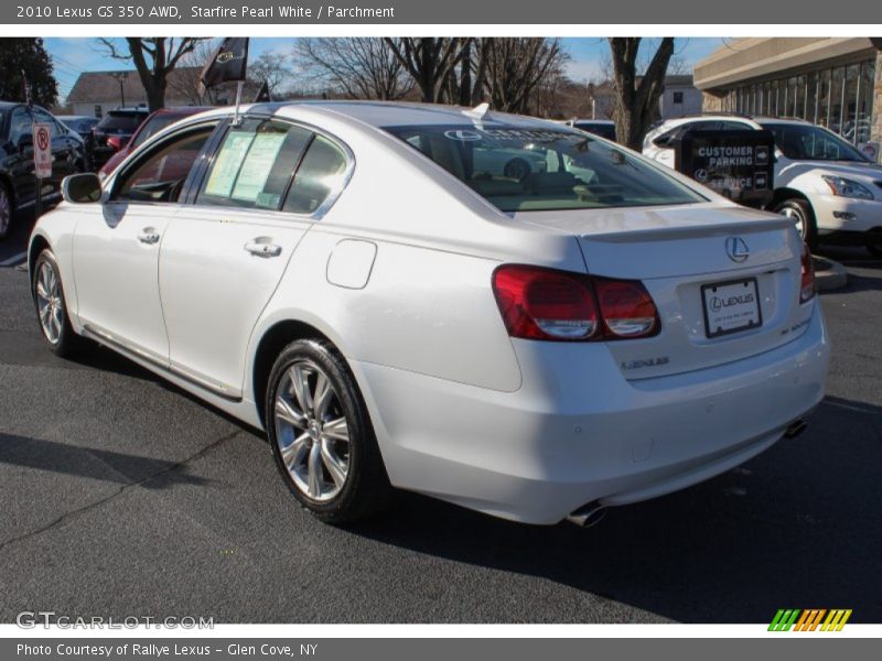 Starfire Pearl White / Parchment 2010 Lexus GS 350 AWD