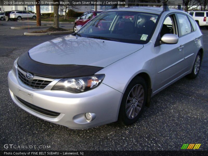 Spark Silver Metallic / Carbon Black 2009 Subaru Impreza 2.5i Premium Wagon