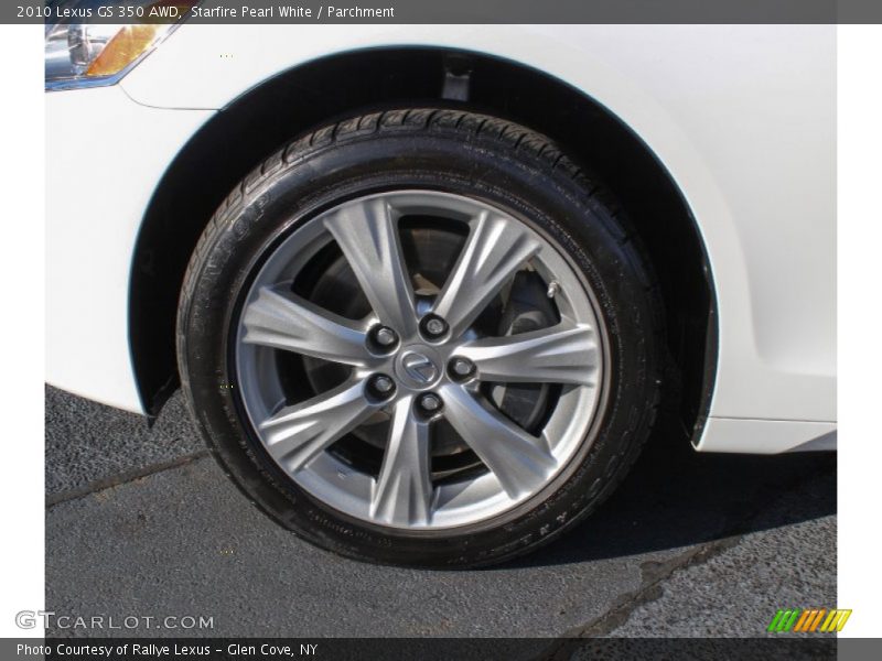 Starfire Pearl White / Parchment 2010 Lexus GS 350 AWD