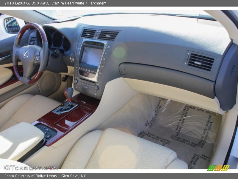 Starfire Pearl White / Parchment 2010 Lexus GS 350 AWD
