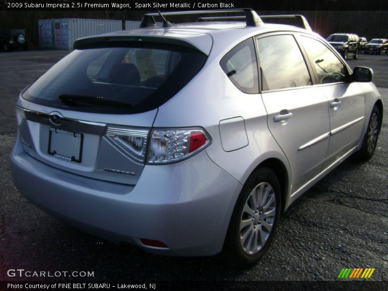 Spark Silver Metallic / Carbon Black 2009 Subaru Impreza 2.5i Premium Wagon