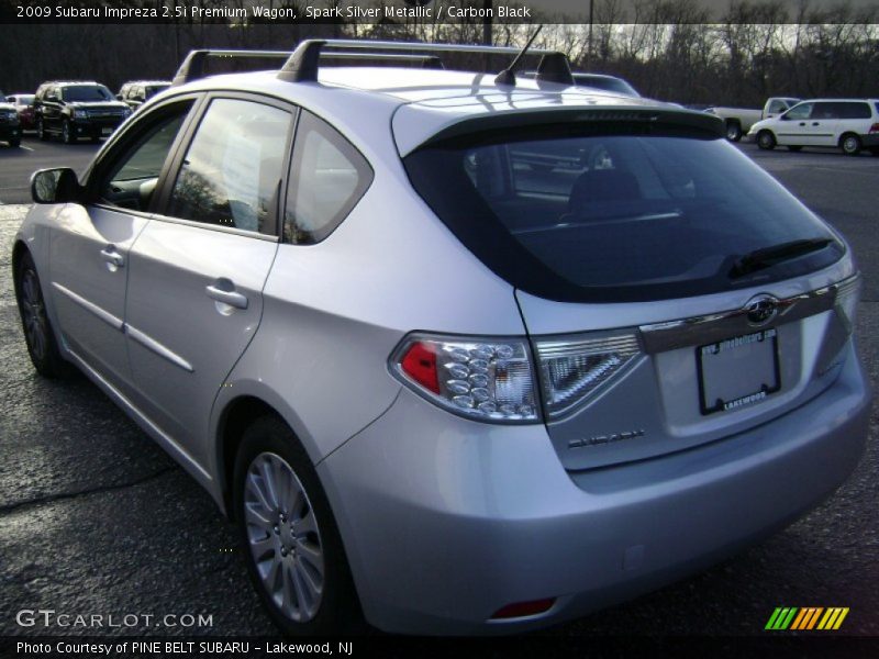 Spark Silver Metallic / Carbon Black 2009 Subaru Impreza 2.5i Premium Wagon