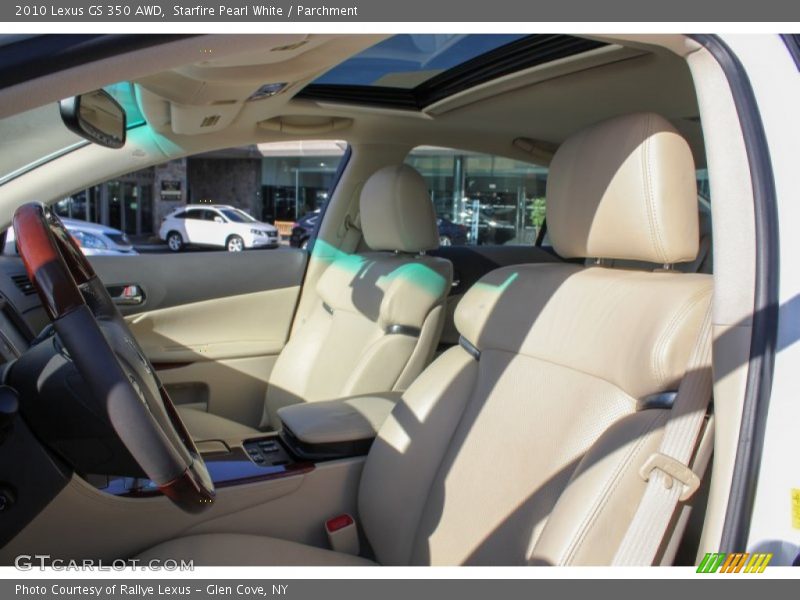 Starfire Pearl White / Parchment 2010 Lexus GS 350 AWD
