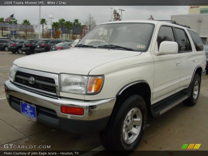 White / Gray 1998 Toyota 4Runner SR5