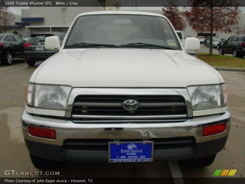 White / Gray 1998 Toyota 4Runner SR5