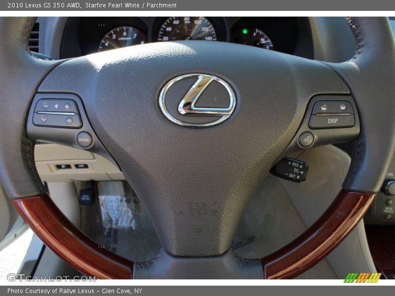Starfire Pearl White / Parchment 2010 Lexus GS 350 AWD