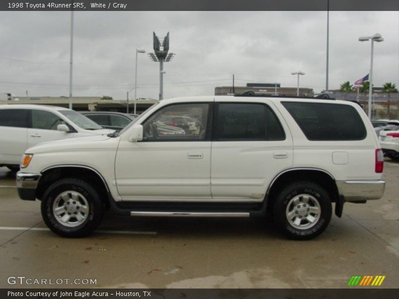 White / Gray 1998 Toyota 4Runner SR5