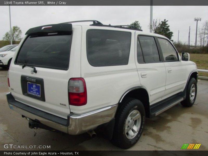 White / Gray 1998 Toyota 4Runner SR5