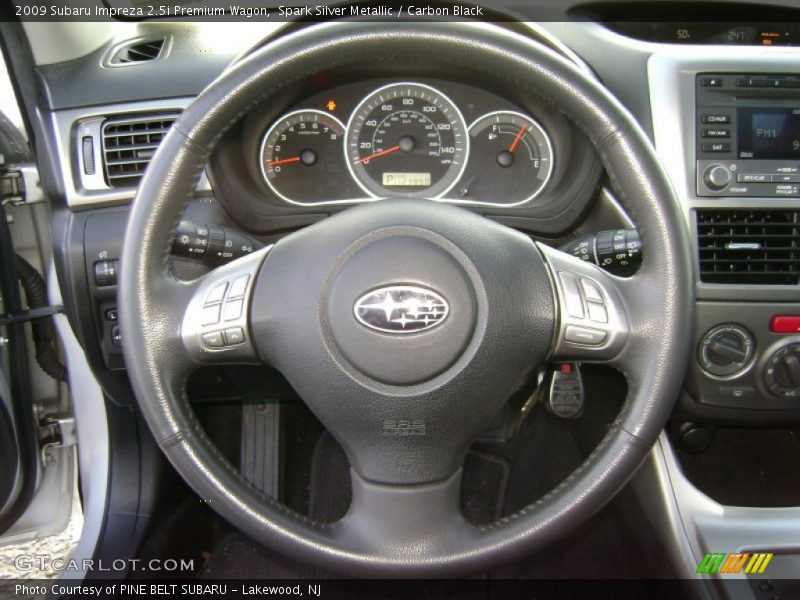 Spark Silver Metallic / Carbon Black 2009 Subaru Impreza 2.5i Premium Wagon