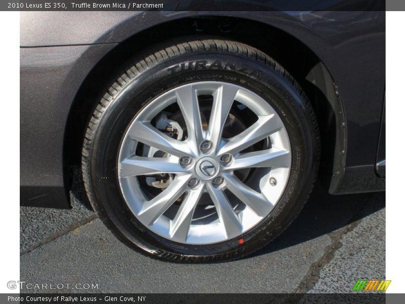 Truffle Brown Mica / Parchment 2010 Lexus ES 350