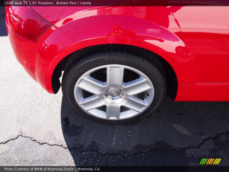 Brilliant Red / Vanilla 2006 Audi TT 1.8T Roadster