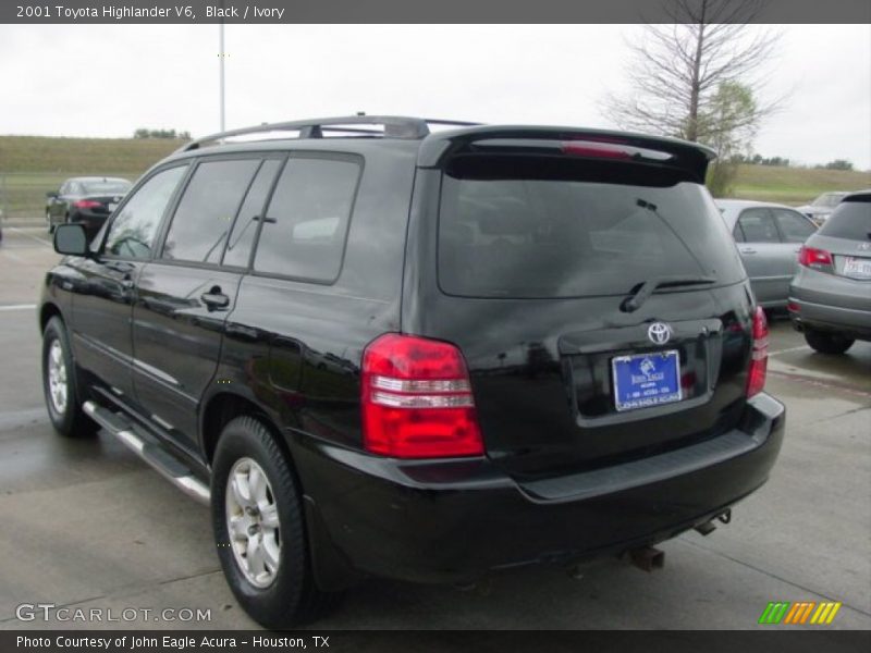 Black / Ivory 2001 Toyota Highlander V6