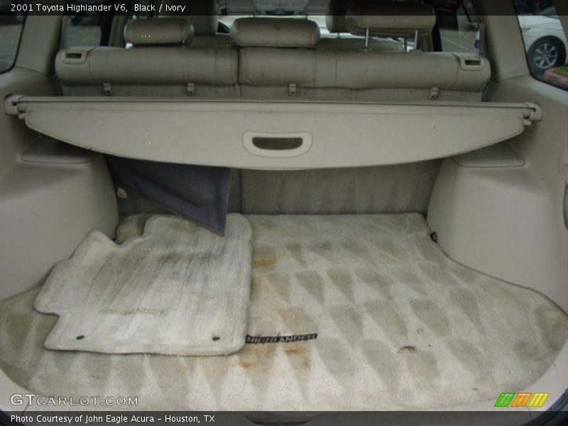 Black / Ivory 2001 Toyota Highlander V6