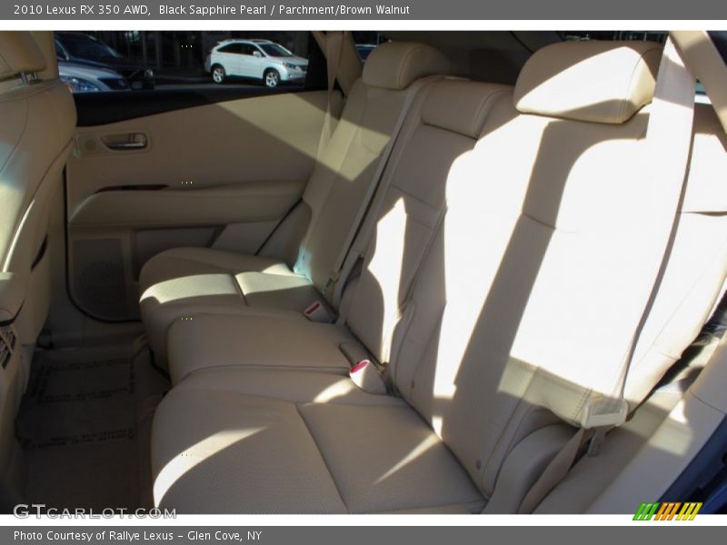 Black Sapphire Pearl / Parchment/Brown Walnut 2010 Lexus RX 350 AWD
