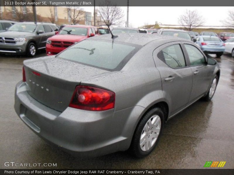 Tungsten Metallic / Black 2013 Dodge Avenger SE