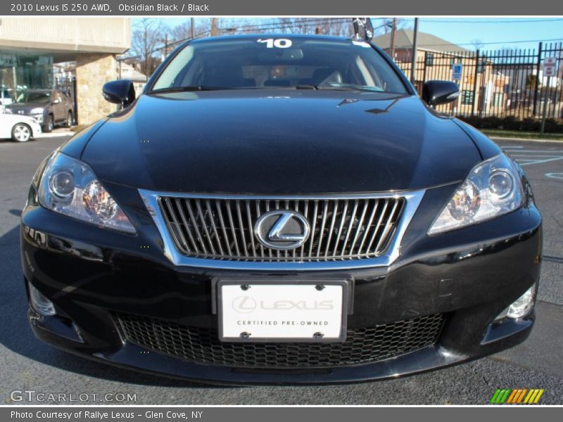 Obsidian Black / Black 2010 Lexus IS 250 AWD