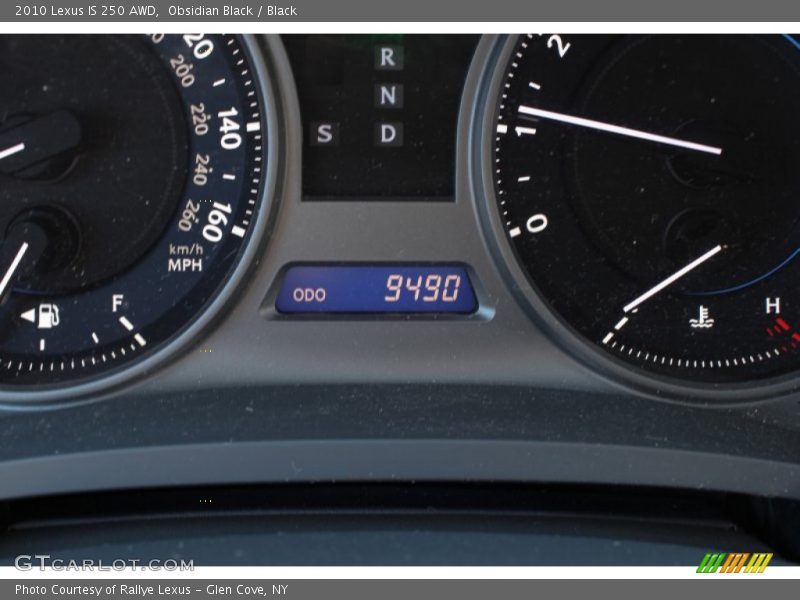 Obsidian Black / Black 2010 Lexus IS 250 AWD