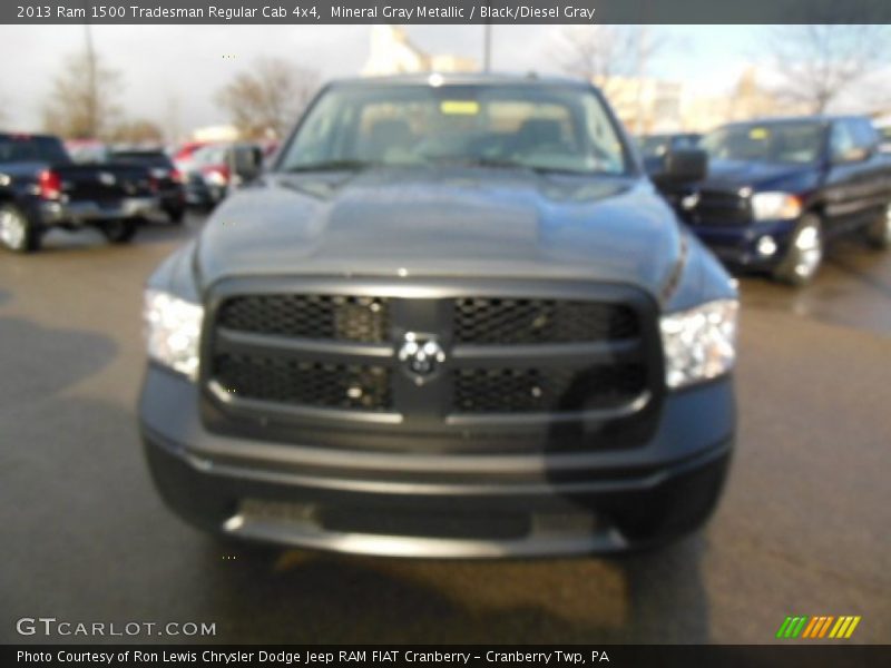 Mineral Gray Metallic / Black/Diesel Gray 2013 Ram 1500 Tradesman Regular Cab 4x4