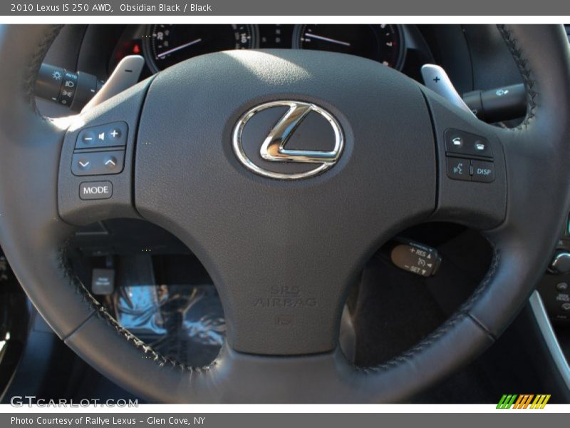 Obsidian Black / Black 2010 Lexus IS 250 AWD