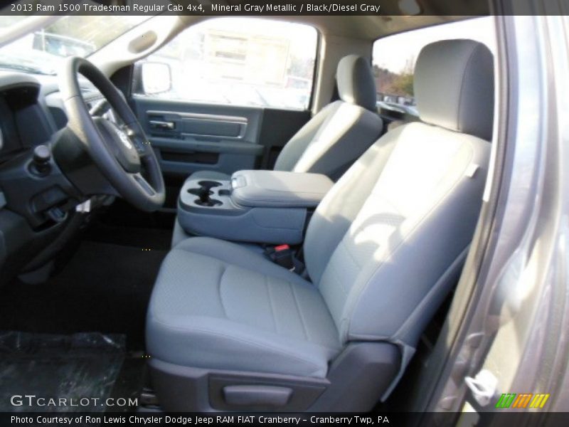 Mineral Gray Metallic / Black/Diesel Gray 2013 Ram 1500 Tradesman Regular Cab 4x4