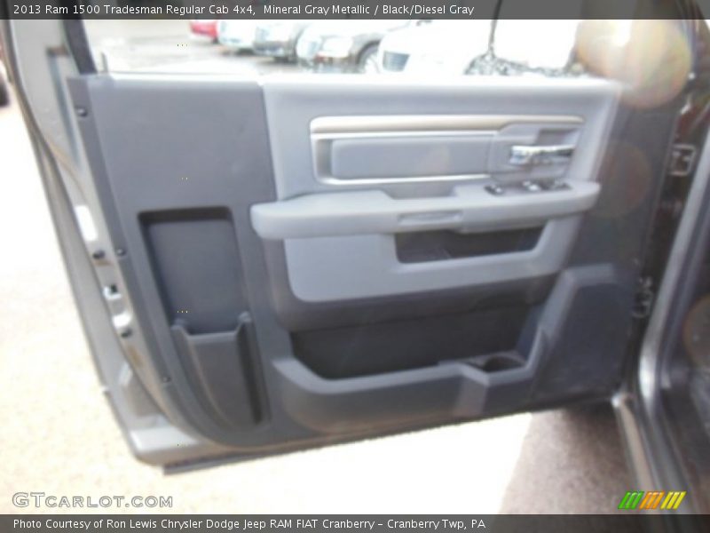 Mineral Gray Metallic / Black/Diesel Gray 2013 Ram 1500 Tradesman Regular Cab 4x4