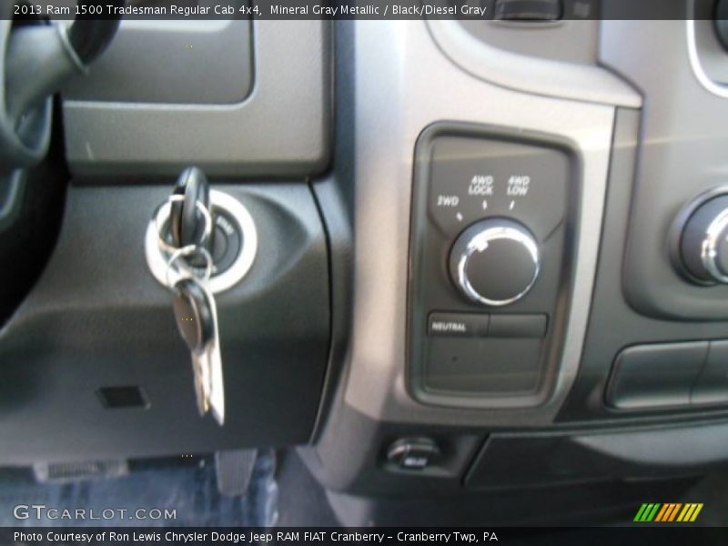 Mineral Gray Metallic / Black/Diesel Gray 2013 Ram 1500 Tradesman Regular Cab 4x4