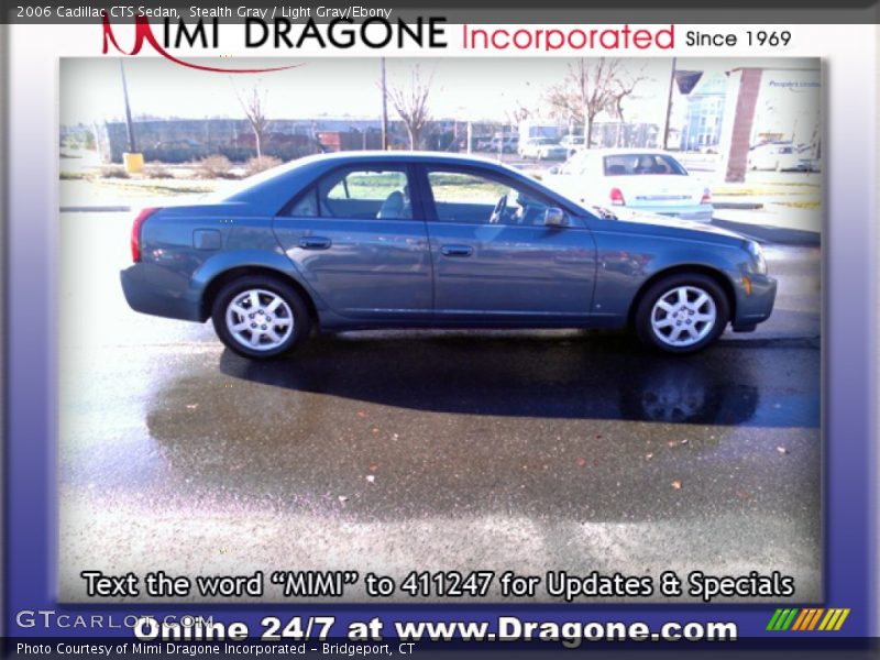 Stealth Gray / Light Gray/Ebony 2006 Cadillac CTS Sedan