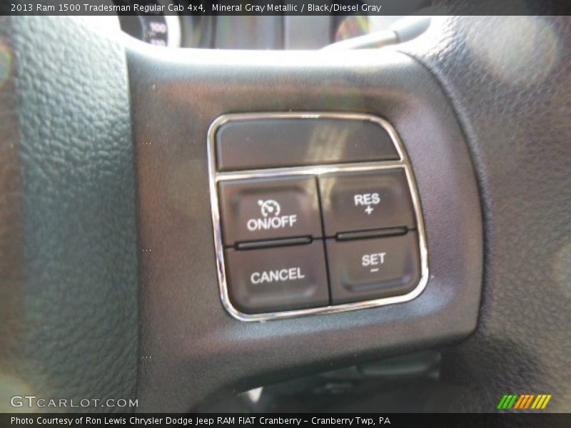 Mineral Gray Metallic / Black/Diesel Gray 2013 Ram 1500 Tradesman Regular Cab 4x4