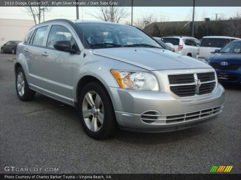 Bright Silver Metallic / Dark Slate Gray 2010 Dodge Caliber SXT