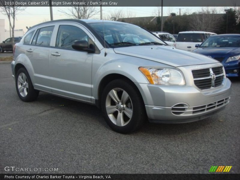 Bright Silver Metallic / Dark Slate Gray 2010 Dodge Caliber SXT