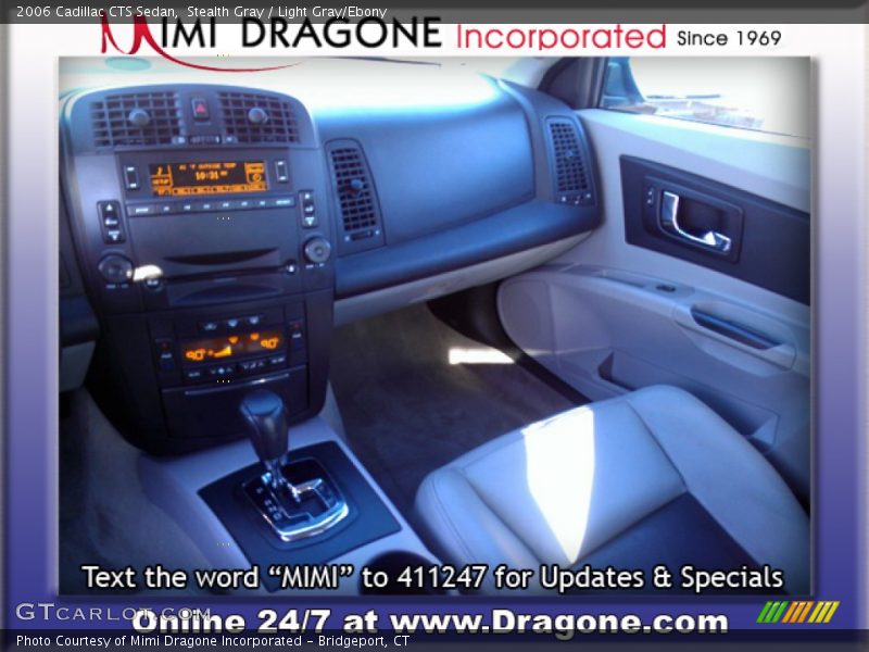 Stealth Gray / Light Gray/Ebony 2006 Cadillac CTS Sedan