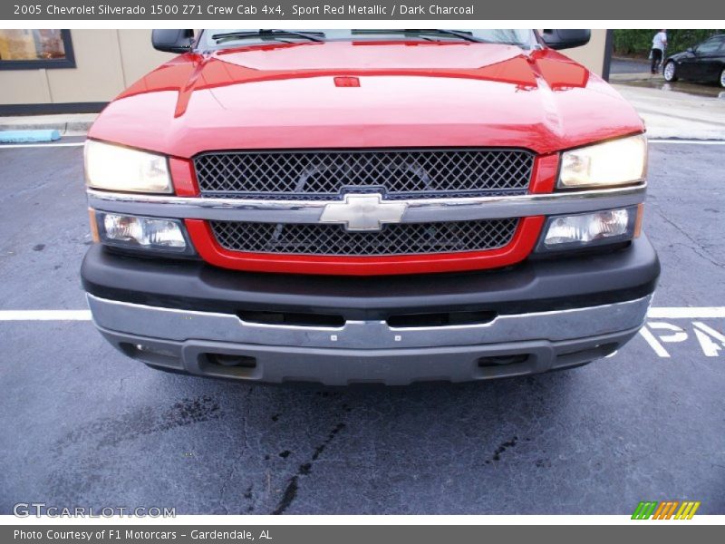 Sport Red Metallic / Dark Charcoal 2005 Chevrolet Silverado 1500 Z71 Crew Cab 4x4