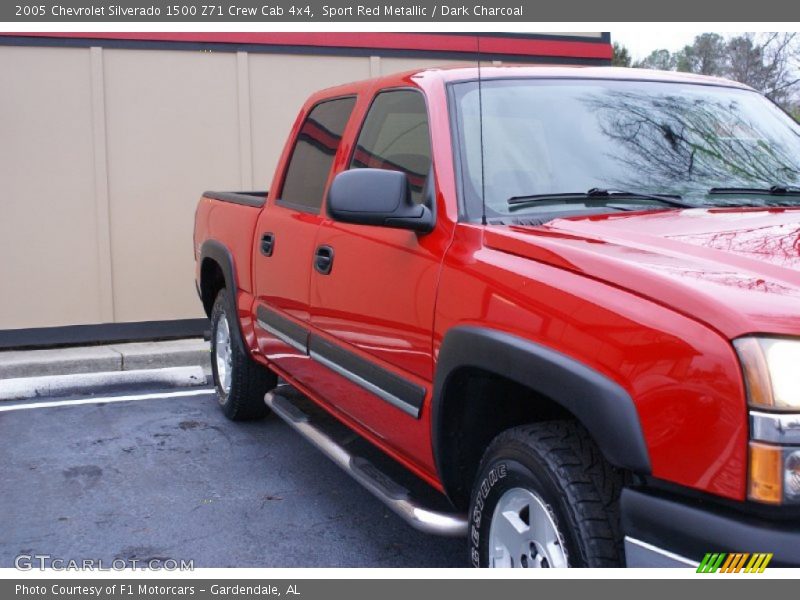 Sport Red Metallic / Dark Charcoal 2005 Chevrolet Silverado 1500 Z71 Crew Cab 4x4