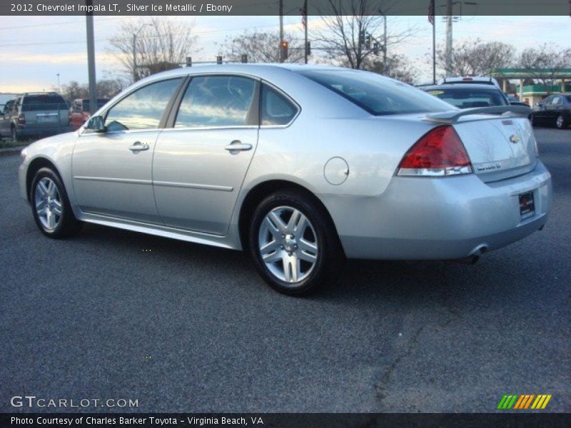 Silver Ice Metallic / Ebony 2012 Chevrolet Impala LT