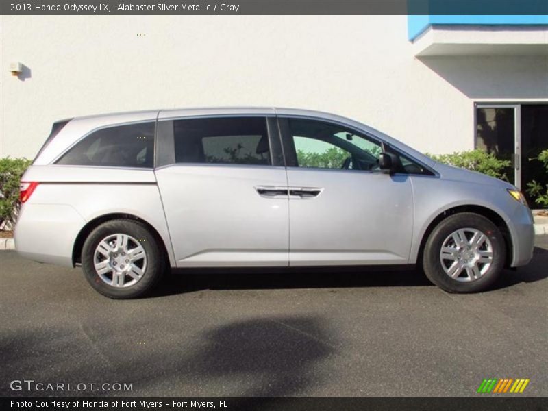 Alabaster Silver Metallic / Gray 2013 Honda Odyssey LX