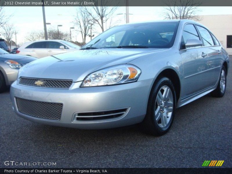 Silver Ice Metallic / Ebony 2012 Chevrolet Impala LT