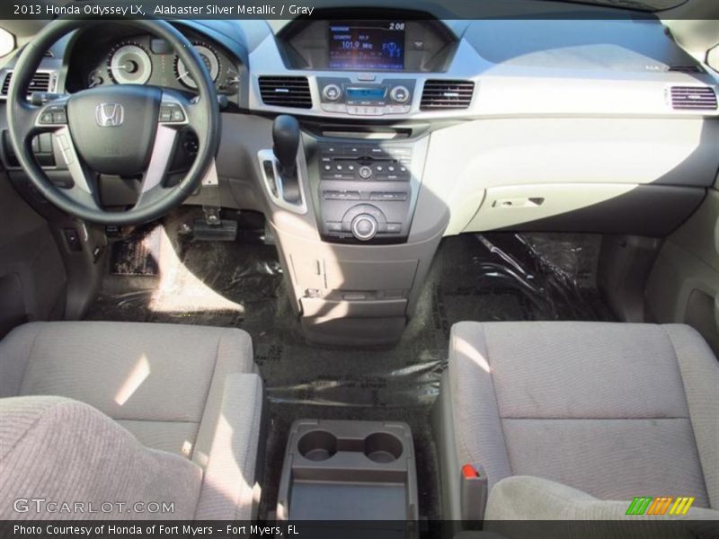 Alabaster Silver Metallic / Gray 2013 Honda Odyssey LX
