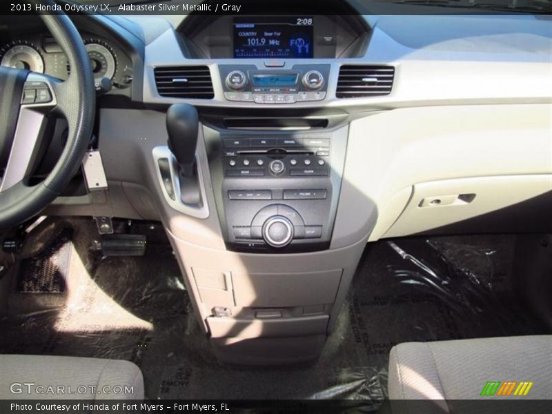 Alabaster Silver Metallic / Gray 2013 Honda Odyssey LX
