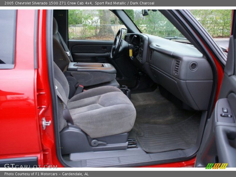 Sport Red Metallic / Dark Charcoal 2005 Chevrolet Silverado 1500 Z71 Crew Cab 4x4