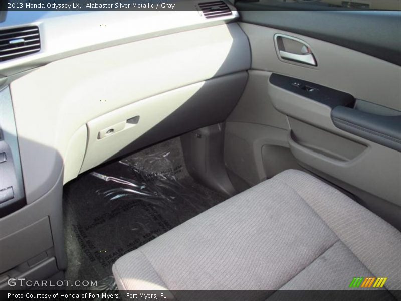 Alabaster Silver Metallic / Gray 2013 Honda Odyssey LX