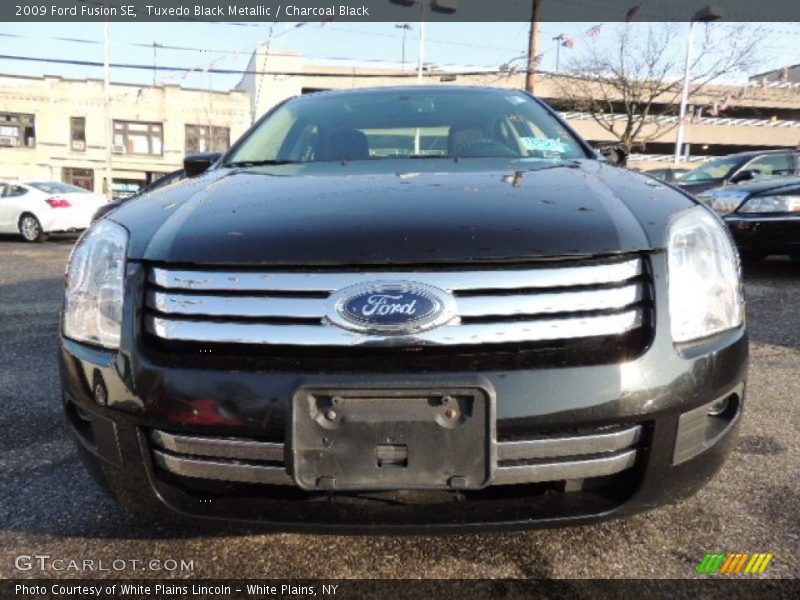 Tuxedo Black Metallic / Charcoal Black 2009 Ford Fusion SE