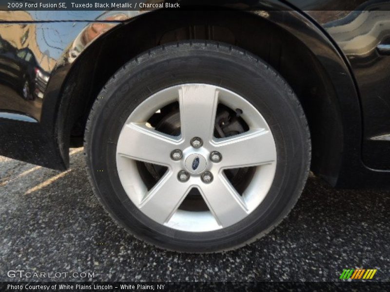 Tuxedo Black Metallic / Charcoal Black 2009 Ford Fusion SE