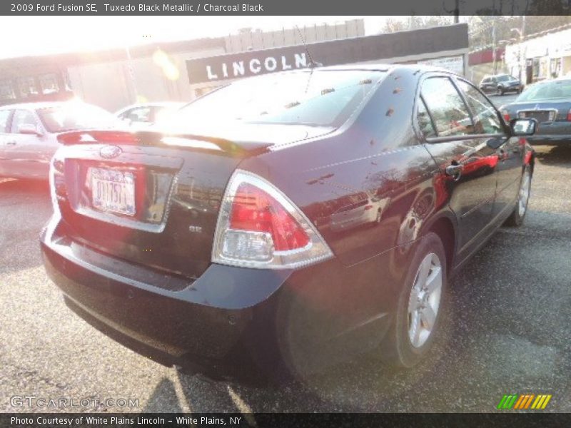 Tuxedo Black Metallic / Charcoal Black 2009 Ford Fusion SE