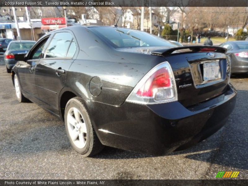 Tuxedo Black Metallic / Charcoal Black 2009 Ford Fusion SE