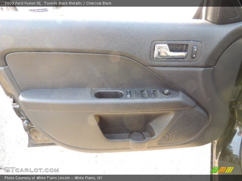 Tuxedo Black Metallic / Charcoal Black 2009 Ford Fusion SE