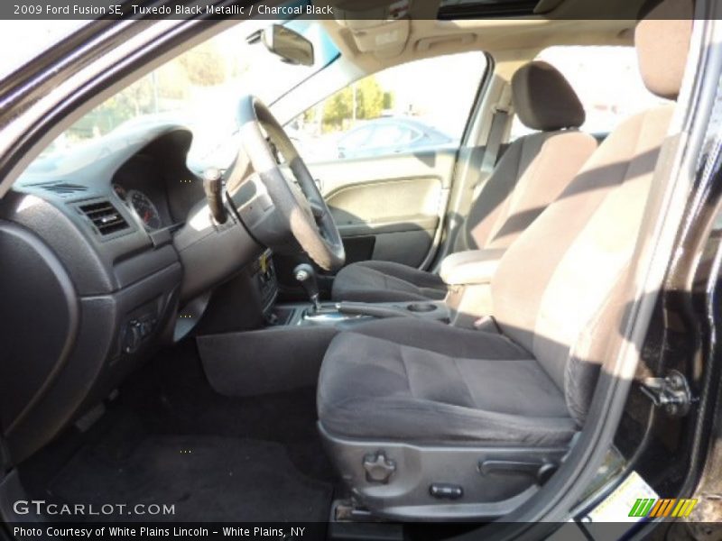 Tuxedo Black Metallic / Charcoal Black 2009 Ford Fusion SE