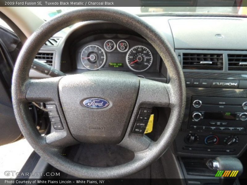 Tuxedo Black Metallic / Charcoal Black 2009 Ford Fusion SE
